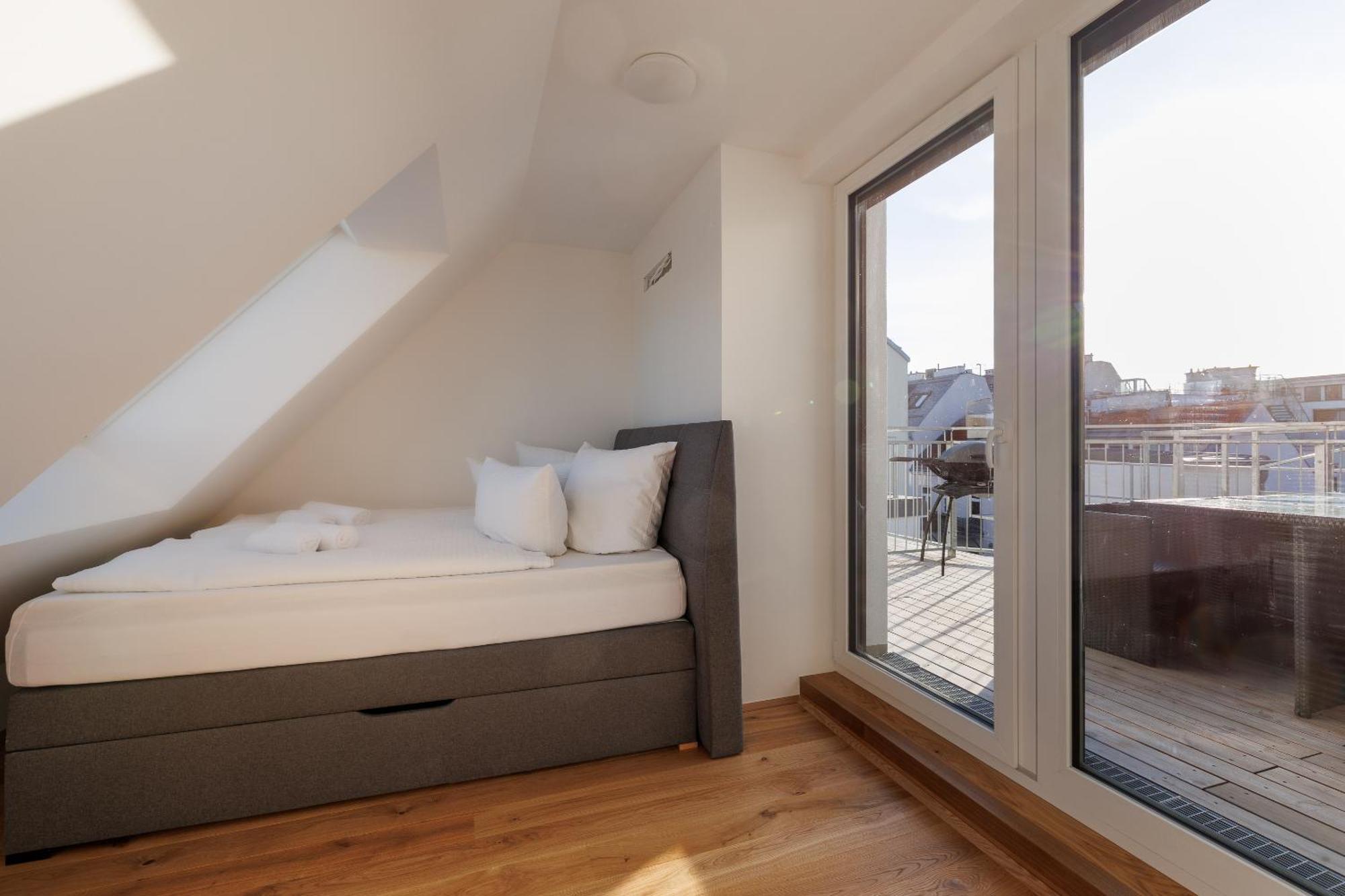 Appartement Symphony 40 - Modern Loft With Terrace And Grill In Location Wenen